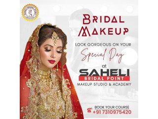 A New Age Bridal Makeup in Meerut at Saheli Bridal Point