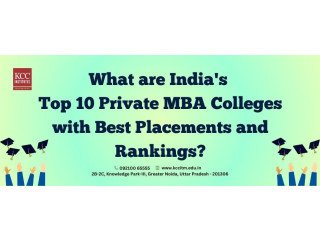 India's top 10 private MBA colleges with placements and rankings