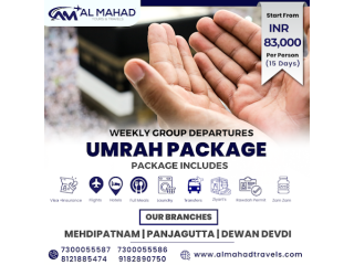 Umrah Packages from India|Best Umrah Packages|Al Mahad