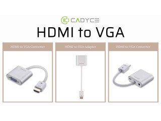 Cadyce: Reliable HDMI to VGA Converter for Seamless Connectivity