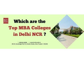 Which are the top MBA Colleges in Delhi NCR?