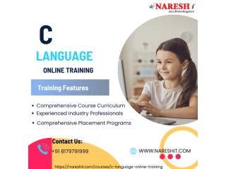 No.1 C Language Online Training Institute - NareshIT