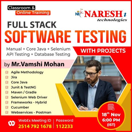 best-full-stack-software-testing-training-institute-hyderabad-nareshit-big-0