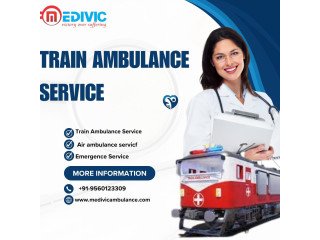 Medivic Train Ambulance Service in Chennai Shift Patients in a Very Short Time