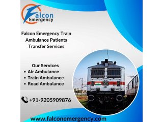 Get Presiding Train Ambulance Service in Mumbai Provided by Falcon Emergency