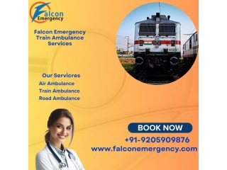 Demand is growing for Transferring Patients via the Falcon Emergency Train Ambulance Service in Siliguri