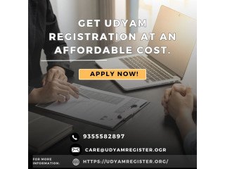 Get Udyam Registration at an affordable cost.