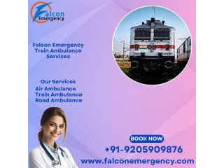 Falcon Emergency Train Ambulance in Varanasi Provides High-level Security during Shifting