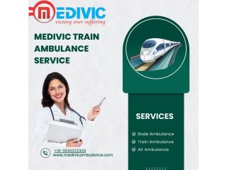 Call Medivic Train Ambulance Service in Patna for any Health issues