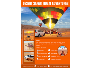 Top Dubai Hot Air Balloon / 00971555538395