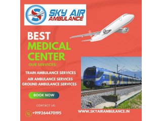 Take advantage of Sky Train Ambulance in Varanasi superb travel related services