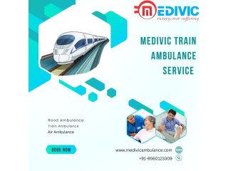 For complete Health Service Choose Medivic Train Ambulance in Patna