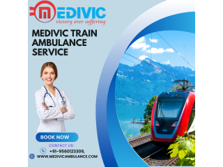 Get a Superfast & Lifelike Train Ambulance Service by Medivic in Ranchi