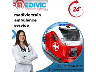 Medivic provides Train Ambulance Service in Kolkata for Every Emergency Crisis