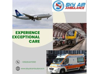 Without challenges, patients get carried by Sky Train Ambulance in Siliguri