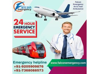 Falcon Train Ambulance in Patna Offers a Variety of Medical Services during Journey