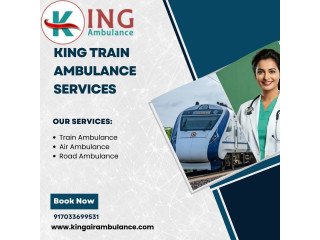 For Easy Migration in an Emergency Pick King Train Ambulance in Patna