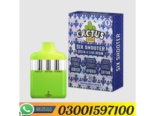 Cactus Labs Six Shooter THC-A Blend Disposable Vape In Lahore 03001597100