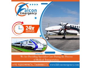 Avail Falcon Train Ambulance for the Cheapest Mode of Transfer in Ranchi