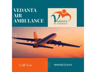 Pick Vedanta Air Ambulance in Guwahati with Unique Medical Accessories