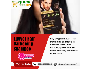 Luvvel Hair Darkening Shampoo in karachi / 03001819306