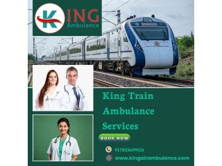 For Fast and Safe Transportation Pick King Train Ambulance in Ranchi