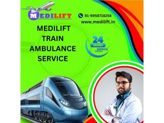 Medilift Train Ambulance in Kolkata Offers All the Required Medical Facilities