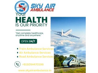 Choose Sky Train Ambulance in Allahabad for comfortable Medical Travel