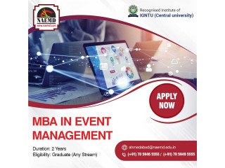 MBA in Event Management Institute Ahmedabad