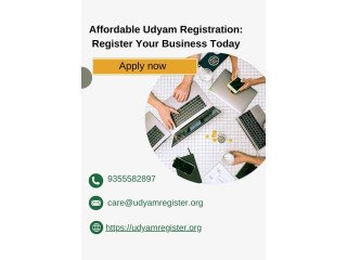 Affordable Udyam Registration: Register Your Business Today