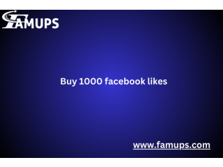 Buy 1000 Facebook Likes Boost Your Social Media Presence Instantly!