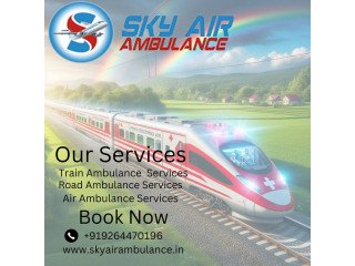 Sky Train Ambulance in Varanasi Provides Convenience during Medical Transfer