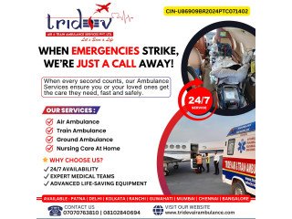 Will You Go with The Tridev Air Ambulance Services in Delhi in An Emergency?