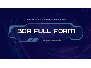 BCA Full Form