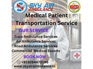 Choose Sky Train Ambulance in Delhi