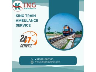 King Train Ambulance Service in Jamshedpur is Open To All Patients in Critical Condition.