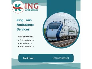 Choose King Train Ambulance in Patna for Timely Medical Transfer