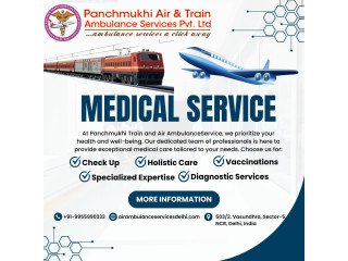 Utilize The Services Of Panchmukhi Train Ambulance in Kolkata With All Equipment