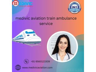 Medivi Aviation Train Ambulance Service in Ranchi is Always Available in Emergency