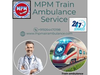 Experience Comfort with MPM Train Ambulance in Jabalpur