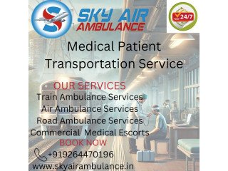 Sky Train Ambulance in Varanasi Comes with Top-Quality Medical Equipments