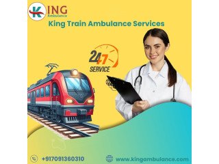 King Ambulance Service in Raipur transfers patients to an assigned location