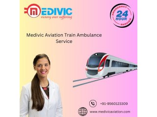 Medivic Aviation Train Ambulance Service in Raigarh Provides Quick Help in Emergencies