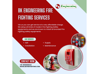 Ensure Complete Safety with BK Engineerings Reliable Fire Fighting Services in Ghaziabad