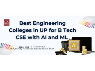 Best Engineering Colleges in UP for B Tech CSE with AI and ML