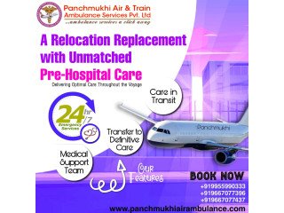 Book Air and Train Ambulance Services in Mumbai By Panchmukhi with 100% Reliable