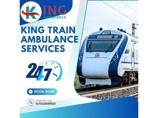 For Easy Shift in an Emergency Situation by King Train Ambulance in Allahabad