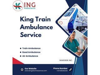 King Train Ambulance Service in Gorakhpur provides proper medical care