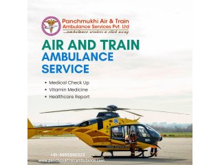 Use Panchmukhi Air and Train Ambulance Services in Visakhapatnam with Facility