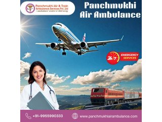 Use Premier Panchmukhi Air and Train Ambulance Services in Dibrugarh with World Level Medical Care